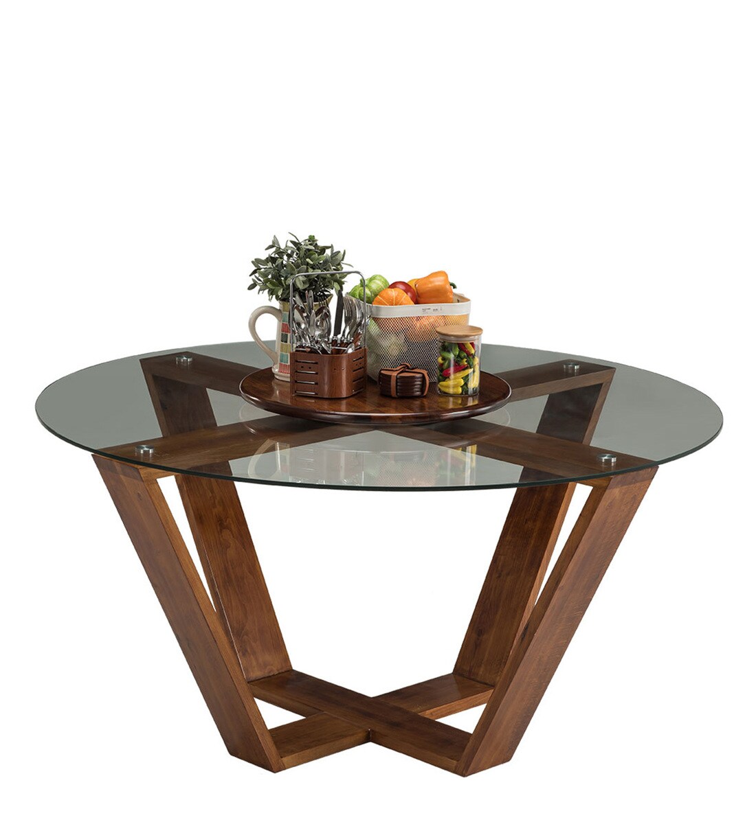 Buy Adolf 6 Seater Dining Table by Durian Online Contemporary 6