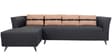 Iowa RHS 3 Seater Sofa with Lounger in Steel Grey Colour