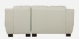 Agropoli Leatherette LHS Sectional Sofa (2 + Lounger) In Light Cream Colour