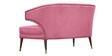Adrian 2 Seater Sofa in Pink Colour
