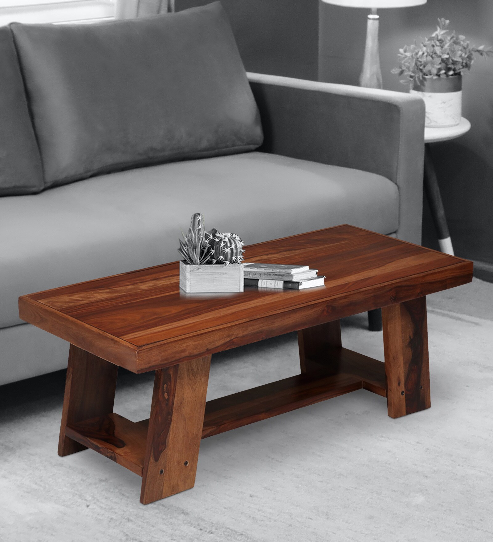 Adam Coffee Table in Walnut Colour