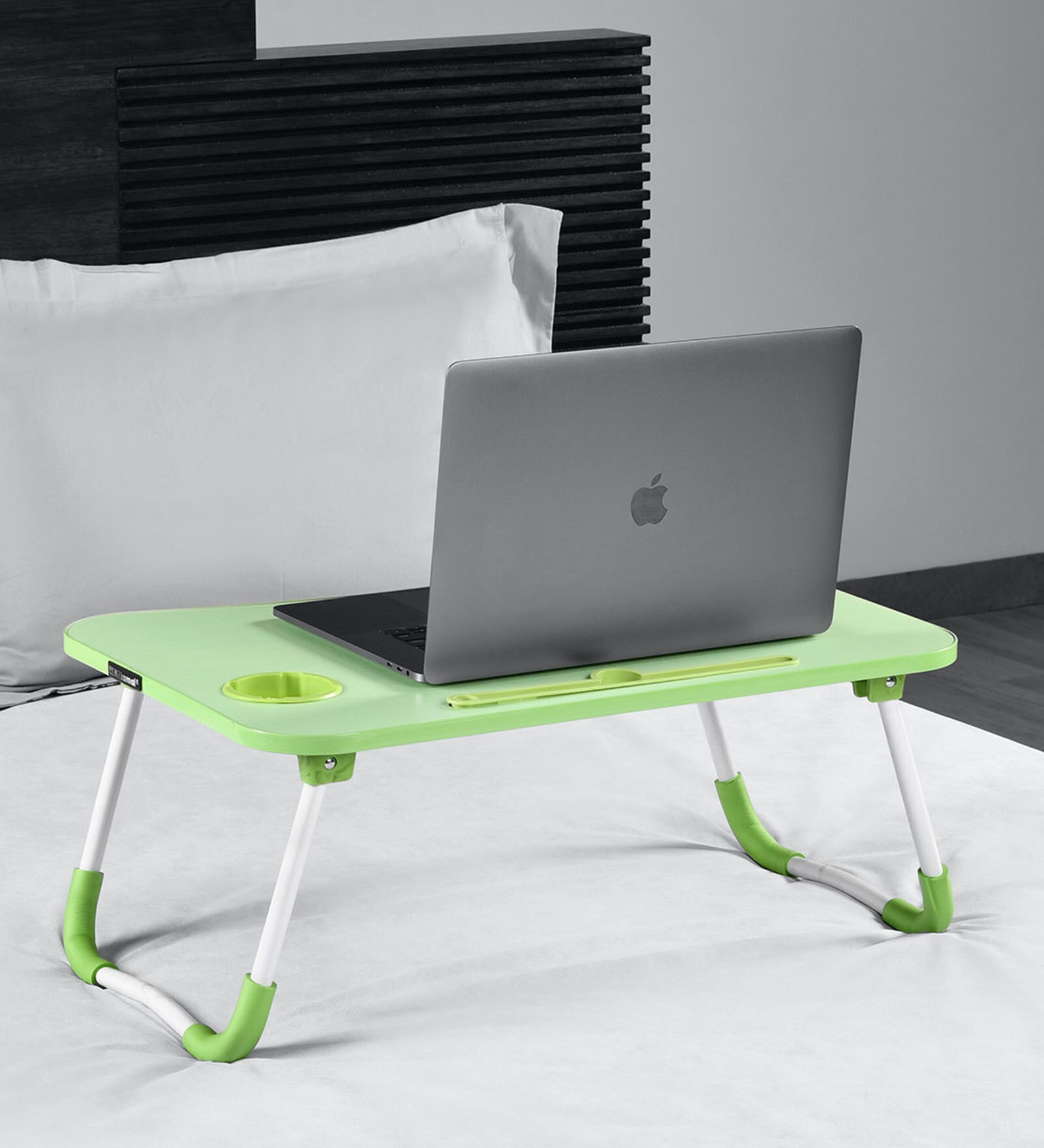 Buy Adapt Multipurpose Laptop Table in Green Colour at 33% OFF by ...