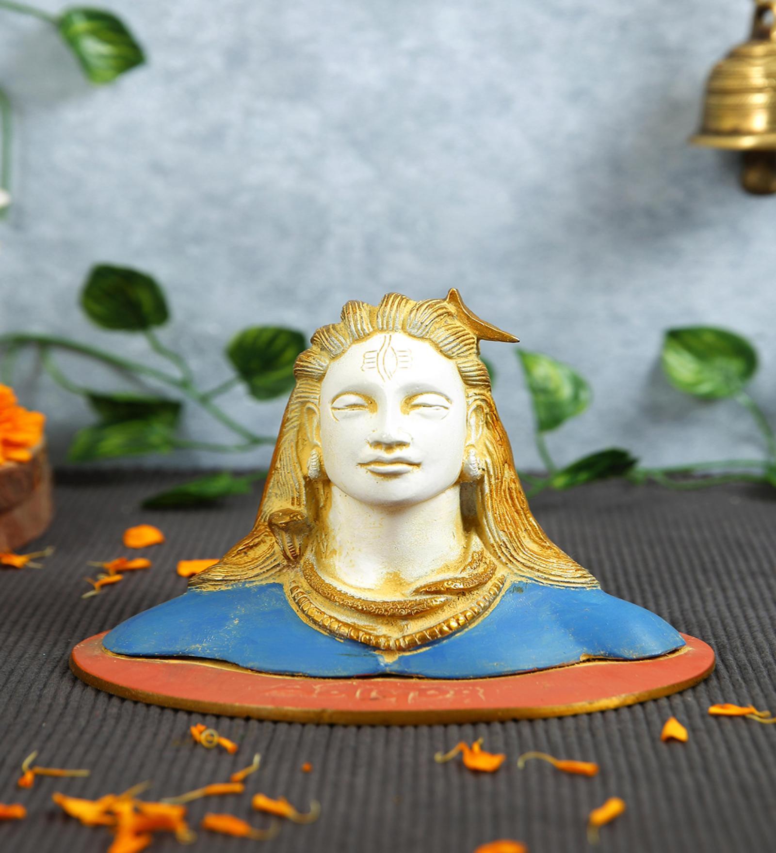 Adiyogi Shiva
 Multicolour Brass Idol