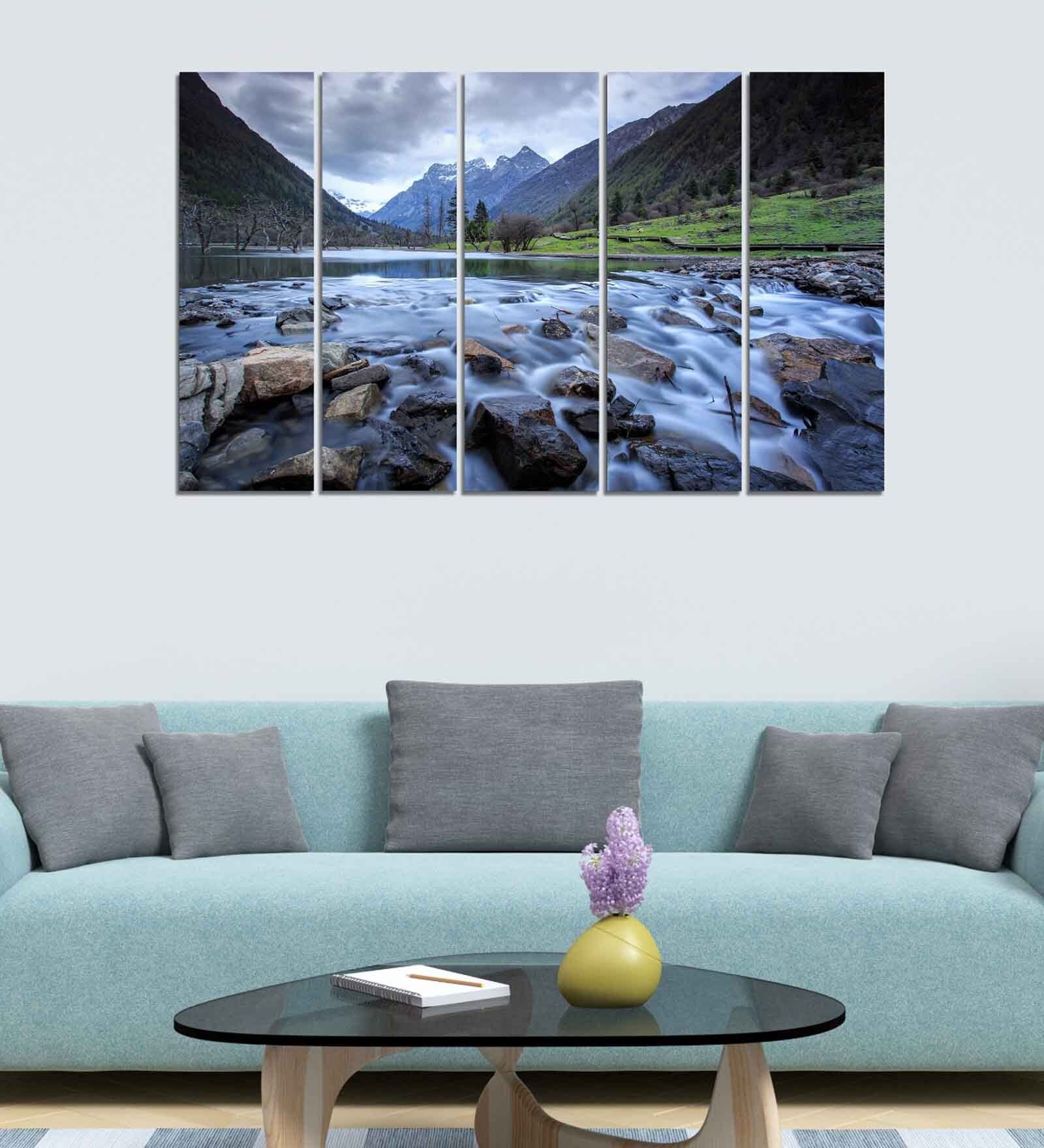 Buy Admirable Nature Wood Framed Velvet Laminated Art Print by Wens at