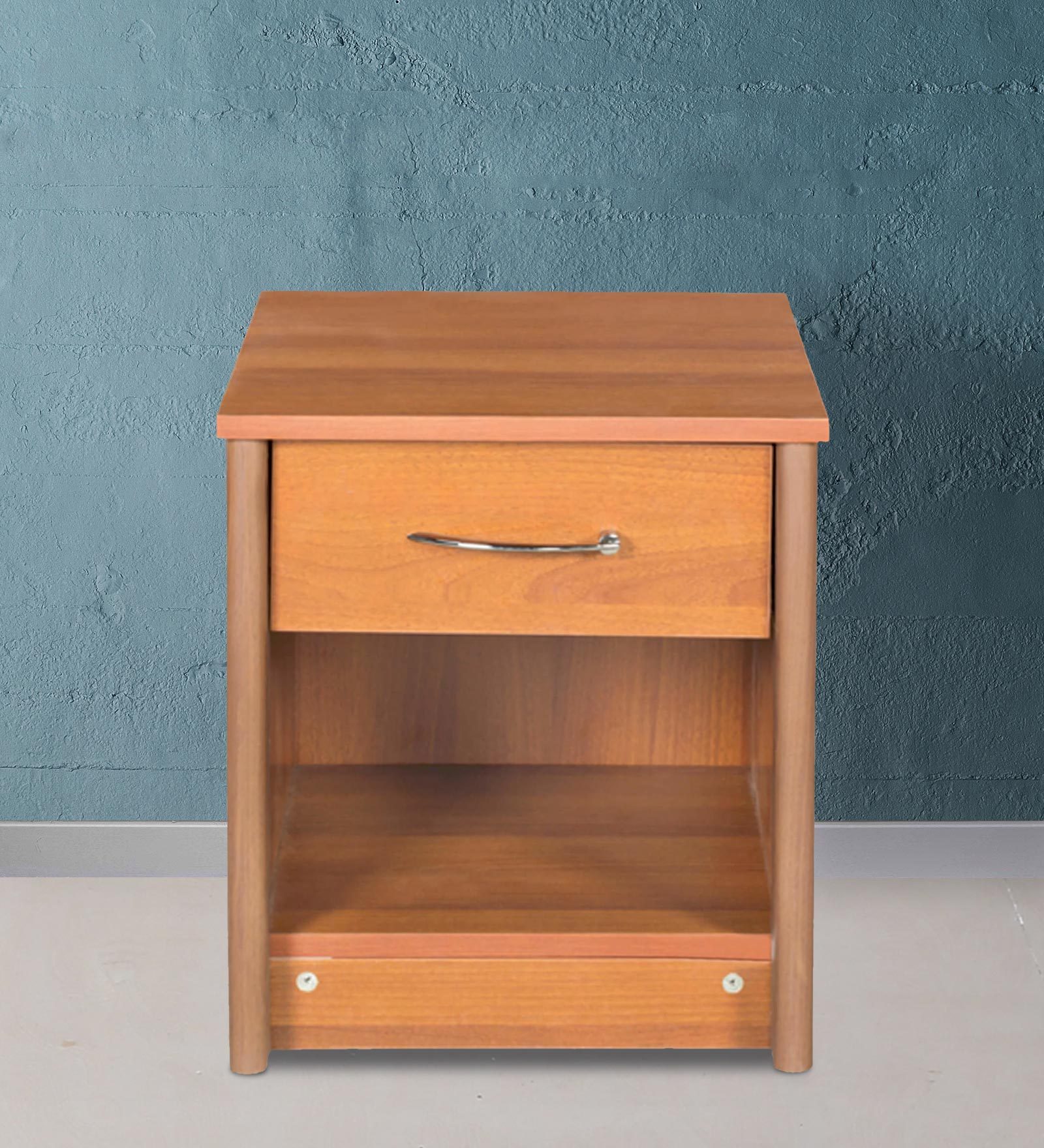 Buy Adriana Bedside Table in Walnut Finish by Godrej Interio Online