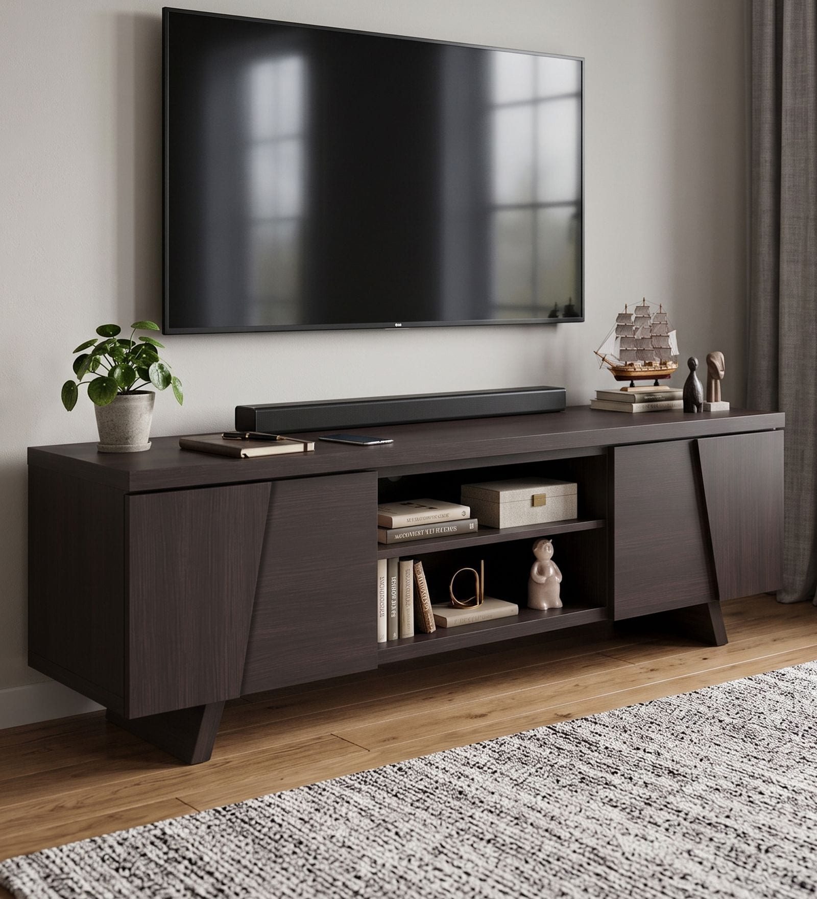 Adulis TV unit in Wenge Finish