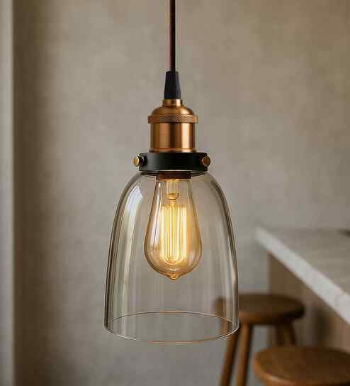 Adelphia Transparent Glass Hanging Light