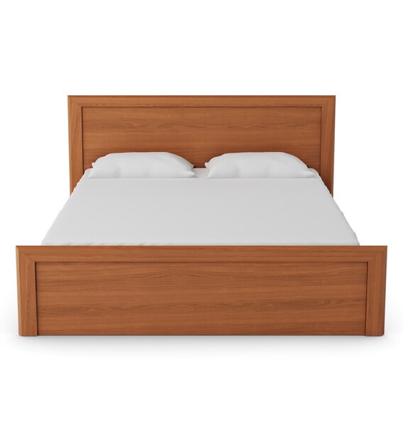 Buy Adriana Queen Size Bed in Walnut Finish by Godrej Interio Online