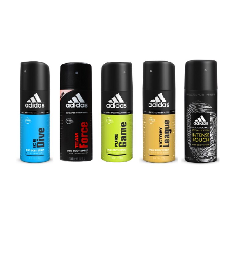 Buy Adidas Deo Combo For MenSet Of 5 Online For Him Grooming Aids
