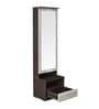 Adam Dressing Table with Hidden Storage in Dark Ebony Finish