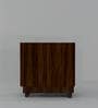 Adam 6 Seater Folding Table in Asian Walnut Finish with Crockery unit & Storage