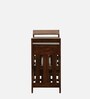 Agen Sheesham Wood Open Shoe Rack in Scratch Resistant Provincial Teak Finish