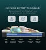Adapt Otho Dr. Certified 6 Inches Orthopaedic Memory Foam & 4D Sleep Tech Single Size Mattress