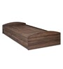 Addison Single Bed with Storage in Walnut Finish