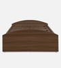 Addison Single Size Bed in Classic Walnut Finish with Box Storage
