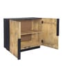 Addonizio Mango Wood 2 Door Sideboard In Dual Tone Finish