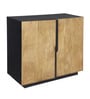 Addonizio Mango Wood 2 Door Sideboard In Dual Tone Finish