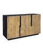 Addonizio Mango Wood 3 Door Sideboard In Dual Tone Finish