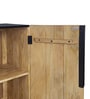 Addonizio Mango Wood 4 Door Sideboard In Dual Tone Finish