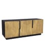 Addonizio Mango Wood TV Unit In Dual Tone Finish
