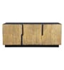 Addonizio Mango Wood TV Unit In Dual Tone Finish