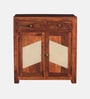 Adelaide Sheesham Wood 2 Door 2 Drawer Sideboard In Honey Oak Finish