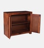 Adelaide Sheesham Wood 2 Door Sideboard in Honey Oak Finish