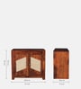 Adelaide Sheesham Wood 2 Door Sideboard in Honey Oak Finish