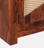 Adelaide Sheesham Wood 4 Door 4 Drawer Sideboard in Honey Oak Finish