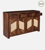 Adelaide Sheesham Wood 4 Door 4 Drawer Sideboard in Provincial Teak Finish