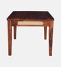 Adelaide Sheesham Wood 4 Seater Dining Table in Honey Oak Finish