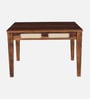 Adelaide Sheesham Wood 4 Seater Dining Table in Provincial Teak Finish