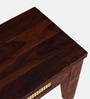 Adelaide Sheesham Wood 6 Seater Dining Set In Honey Oak Finish With Bench