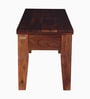 Adelaide Sheesham Wood 6 Seater Dining Set In Honey Oak Finish With Bench