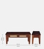 Adelaide Sheesham Wood 6 Seater Dining Set In Honey Oak Finish With Bench