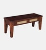 Adelaide Sheesham Wood 6 Seater Dining Set In Honey Oak Finish With Bench