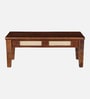 Adelaide Sheesham Wood 6 Seater Dining Set In Provincial Teak Finish With Bench