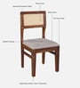 Adelaide Sheesham Wood 6 Seater Dining Set In Provincial Teak Finish With Bench