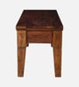 Adelaide Sheesham Wood 6 Seater Dining Set In Provincial Teak Finish With Bench