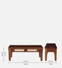Adelaide Sheesham Wood 6 Seater Dining Set In Provincial Teak Finish With Bench