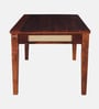 Adelaide Sheesham Wood 6 Seater Dining Table in Honey Oak Finish