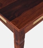 Adelaide Sheesham Wood 6 Seater Dining Table in Honey Oak Finish
