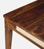 Adelaide Sheesham Wood 6 Seater Dining Table in Provincial Teak Finish