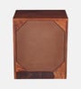 Adelaide Sheesham Wood Bedside Table In Honey Oak Finish With Drawer