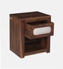 Adelaide Sheesham Wood Bedside Table In Provincial Teak Finish With Drawer
