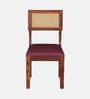 Adelaide Sheesham Wood Dining Chairs In Honey Oak Finish (Set Of 2 )