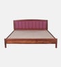 Adelaide Sheesham Wood King Size Bed In Honey Oak Finish