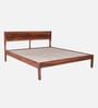 Adelaide Sheesham Wood King Size Bed In Honey Oak Finish