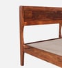 Adelaide Sheesham Wood King Size Bed In Honey Oak Finish