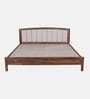 Adelaide Sheesham Wood King Size Bed In Provincial Teak Finish